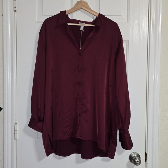 a new day Tops - A New Day NWT Button Down Shirt Womens XL